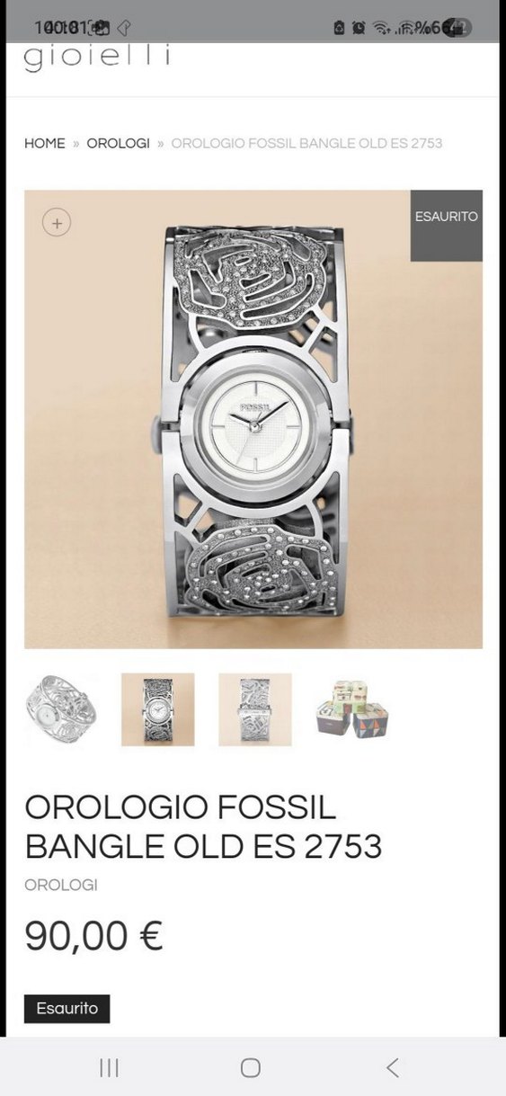 Fosil Kadın saat - Görsel 4