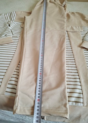 Bej Kapüşonlu takım - Görsel 5