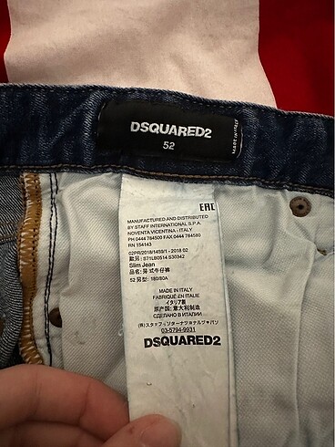 l/xl Beden DSQUARED2 Slim Fit Jean