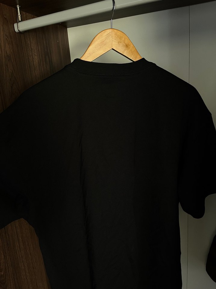 Siyah Nike Minimalist Streetwear Tişört - Görsel 3