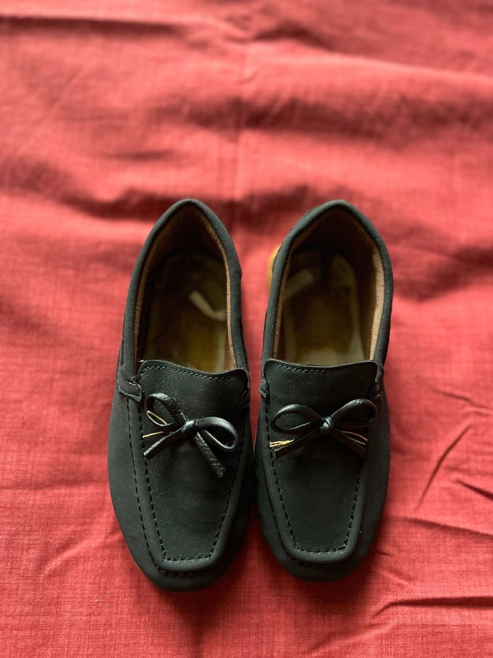 Erkek için Siyah Tokalı Loafer Ayakkabı - Görsel 4