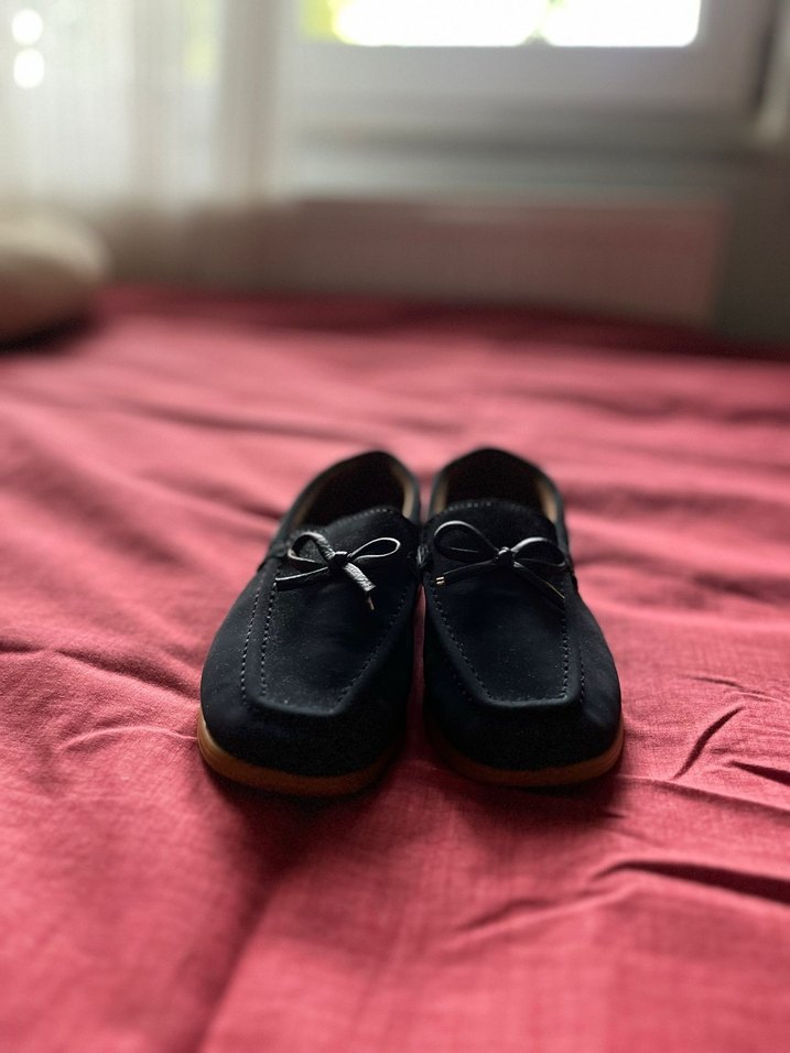 Erkek için Siyah Tokalı Loafer Ayakkabı - Görsel 3