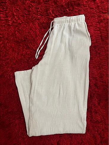 stradivarius keten pantolon