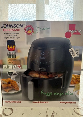 Diğer Johnson Friggisano Air Fryer Siyah