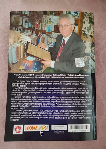 Türk Eğitim Tarihi Kitabı 34. Baskı (531 sayfa)