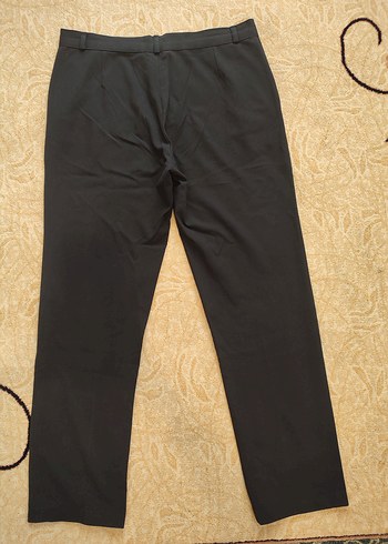 Siyaha Yakın Koyu Lacivert Kadın Kumaş Pantolon - Görsel 2