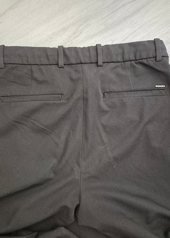 38 Beden mango Siyah Regular Fit Ofis Pantolonu