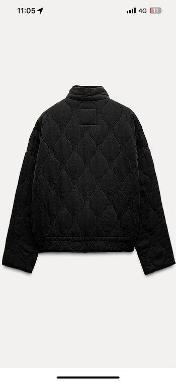 Zara Zw collection kapitone ceket