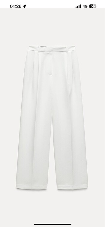 Zara Wide leg yüksek bel pantolon