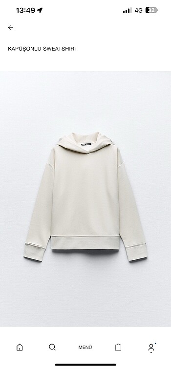 Kapüşonlu sweatshirt