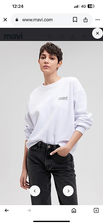 Mavi Jeans Mavi logolu sweat