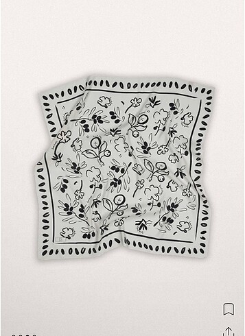 Diğer Fresh scarfs luna eşarp (ekru)