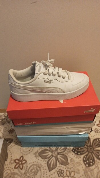37 Beden beyaz Renk Orijinal Puma skye kadın Sneaker