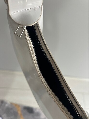 Beyaz mini çanta - Görsel 4