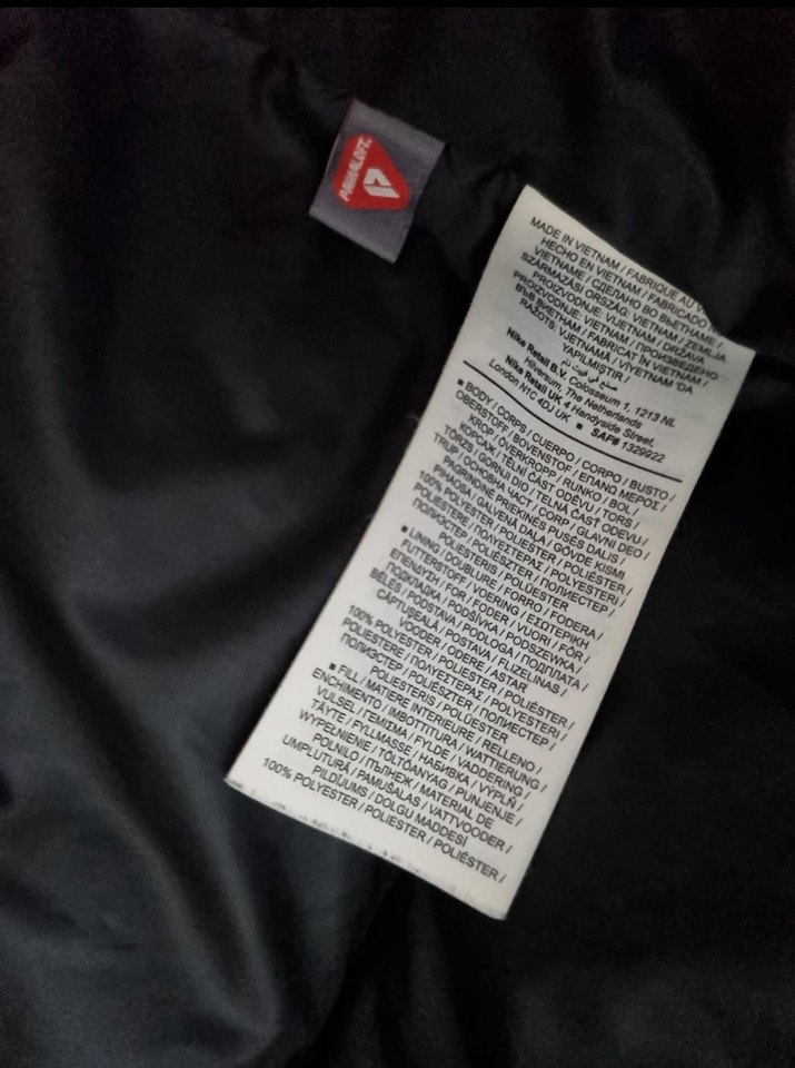 Siyah Nike Şişme Yelek - Görsel 4