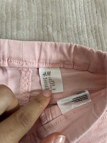 6-9 Ay Beden Kız bebek jean