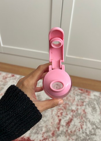 Pembe Karakter Baskılı Çocuk Matara - Görsel 4