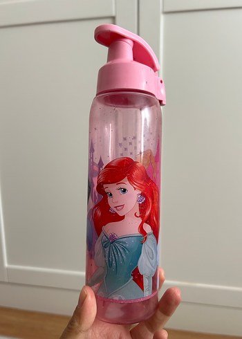 Pembe Karakter Baskılı Çocuk Matara - Görsel 2