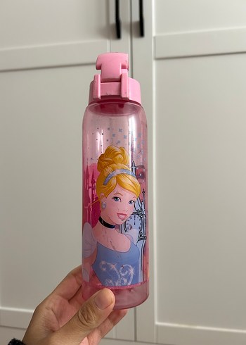 Pembe Karakter Baskılı Çocuk Matara - Görsel 3