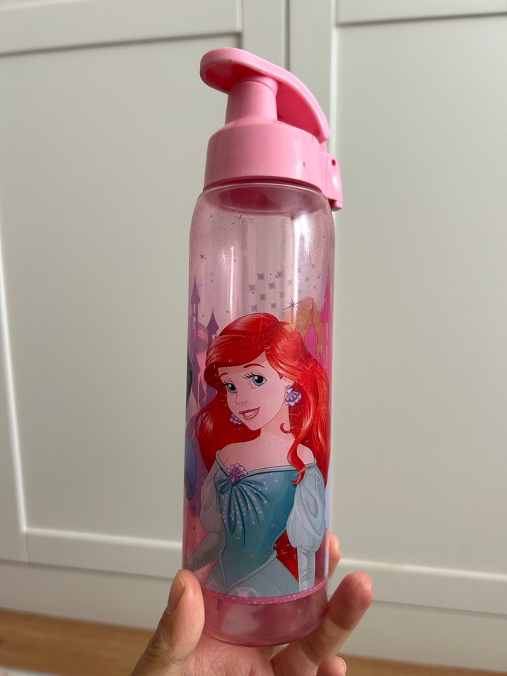 Pembe Karakter Baskılı Çocuk Matara - Görsel 2