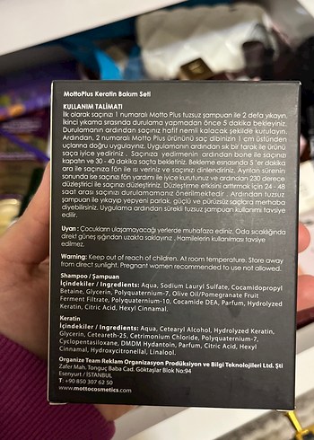 Motto Plus Keratin Bakım Seti - Görsel 2