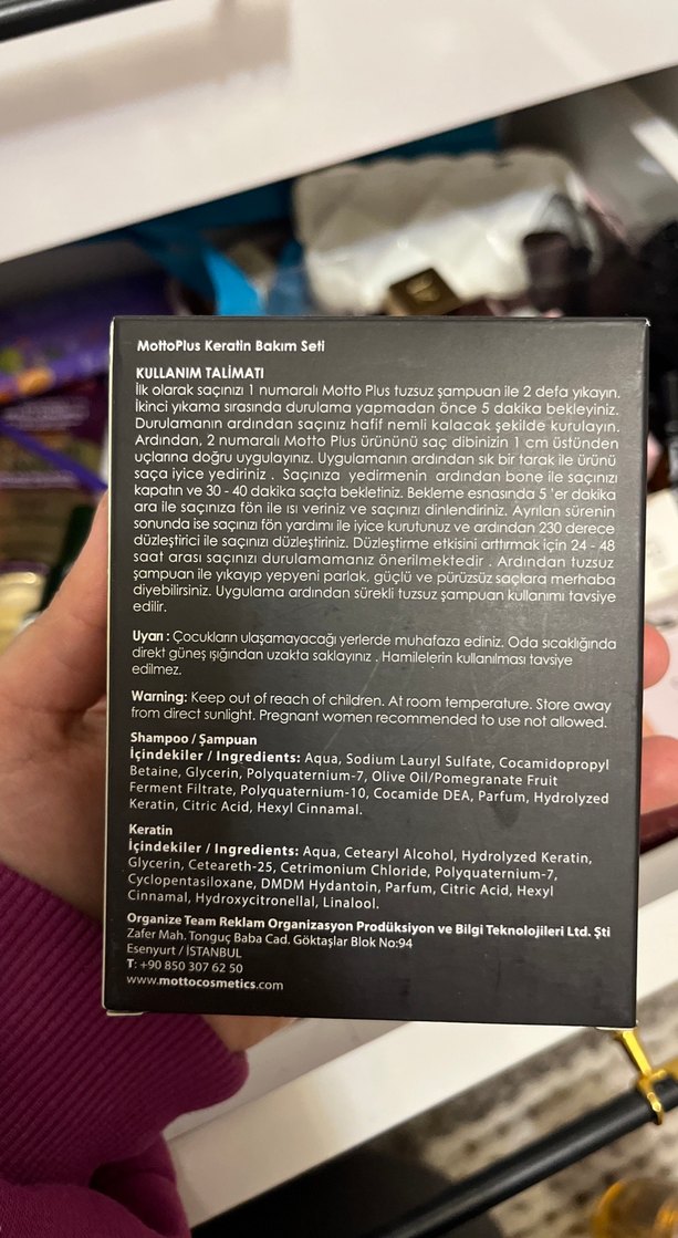 Motto Plus Keratin Bakım Seti - Görsel 2