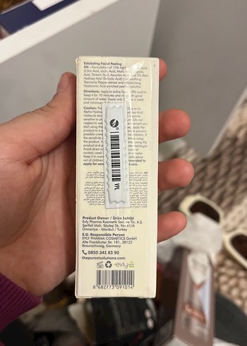 The Purest Solutions AHA + BHA Peeling Serumu 30ml - Görsel 2