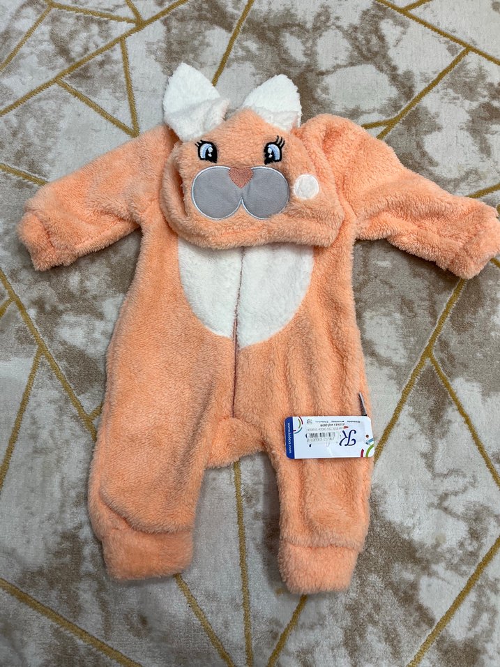 Fermuarlı bebek tulum - Görsel 2