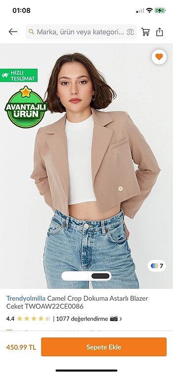 Blazer ceket