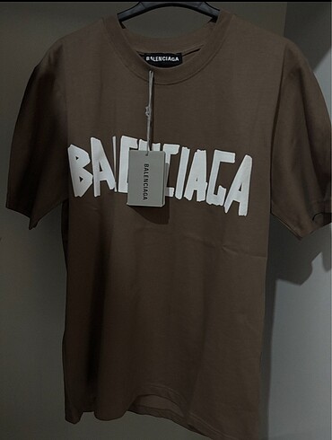 Nuera Wear | Balenciaga T-shirt Kahverengi