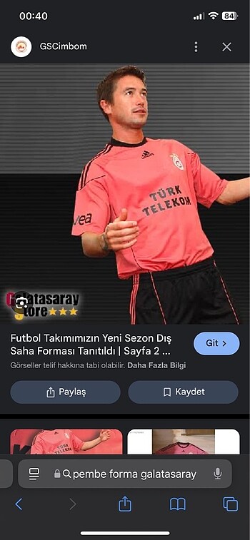 Galatasaray orjinal forma