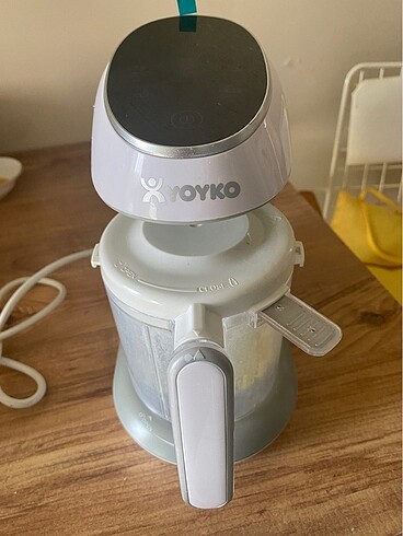 Yoyko buharlı chef7 ın 1 buharlı pişirici ve blender beyaz