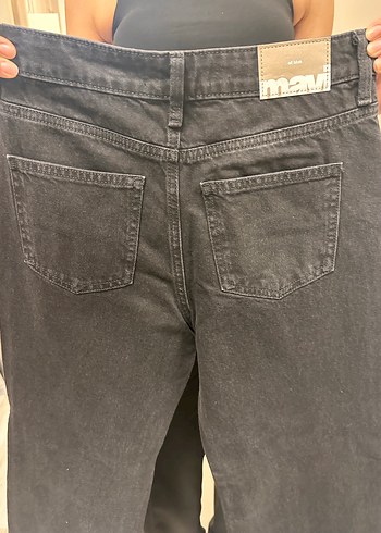 Siyah bol kesim MAVİ MARKALI PANTOLON - Görsel 11