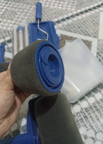 Boyama Seti ve Rulo Fırça Seti - Görsel 6