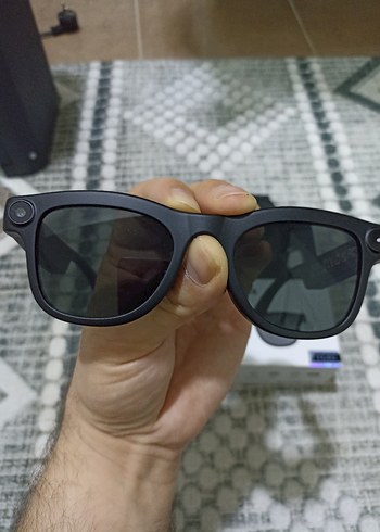 FG03 Akıllı Gözlük Kameralı ve Bluetooth Özellikli Sıfır kutu - Görsel 2