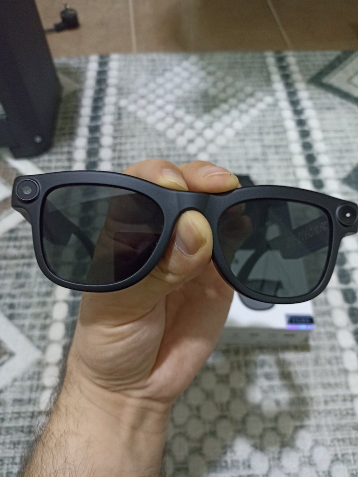 FG03 Akıllı Gözlük Kameralı ve Bluetooth Özellikli Sıfır kutu - Görsel 2