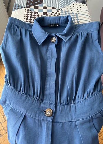 Trendyol Indigo Mavi Tulum - Görsel 2