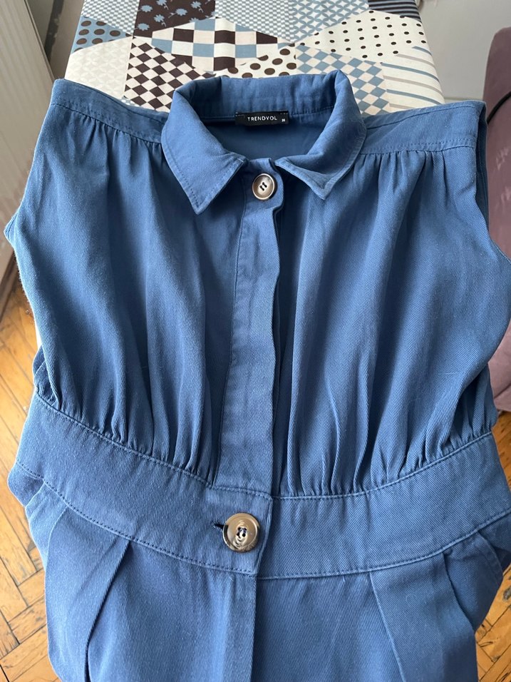 Trendyol Indigo Mavi Tulum - Görsel 2