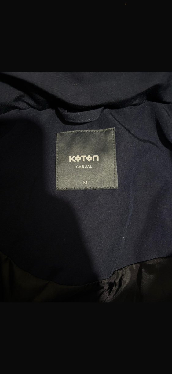 Lacivert Erkek Montu - Görsel 3