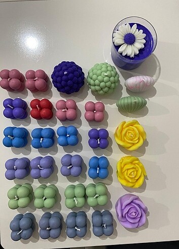 Kokulu mumlarım