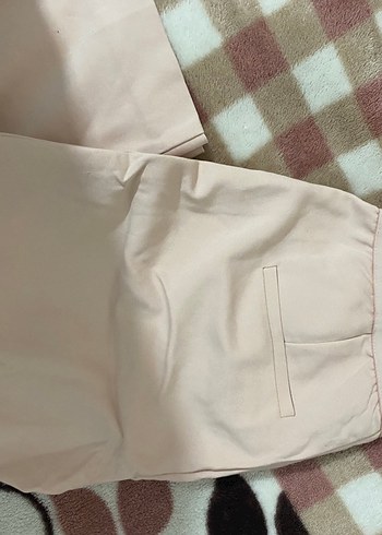 Kadın Bej Uzun Kumaş Pantolon - Görsel 3