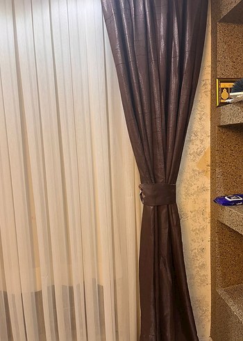 Modern Düz Tül Perde - Görsel 3