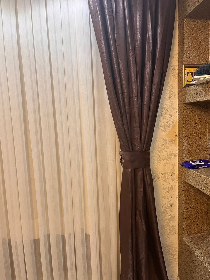 Modern Düz Tül Perde - Görsel 3