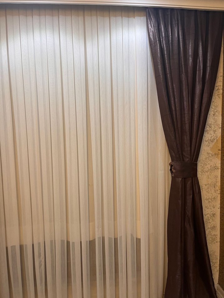 Modern Düz Tül Perde - Görsel 5