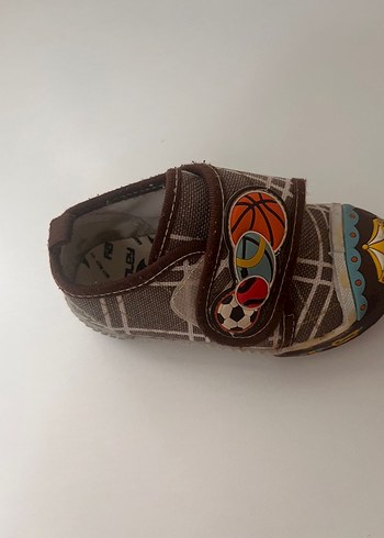 Bohem Tarzı Erkek Bebek İlk Adım Ayakkabısı - Görsel 2