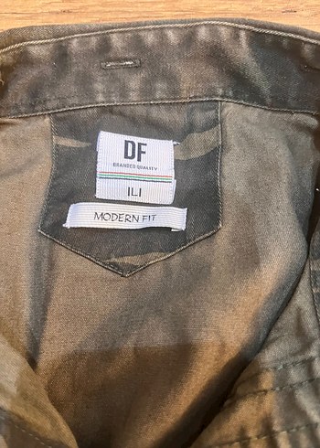 Kahverengi Kamuflaj Uzun Kollu Erkek Gömlek - Görsel 3