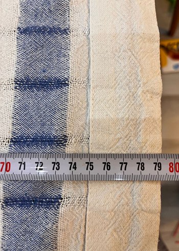 Mavi Ekose Masa Örtüsü - Görsel 5