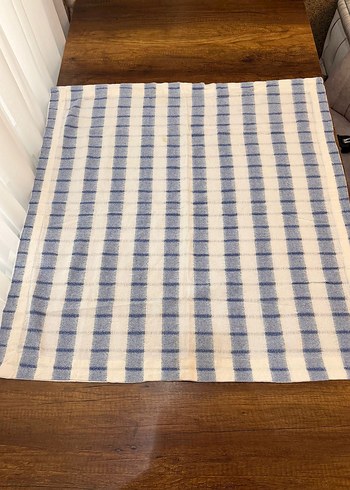 Mavi Ekose Masa Örtüsü - Görsel 2