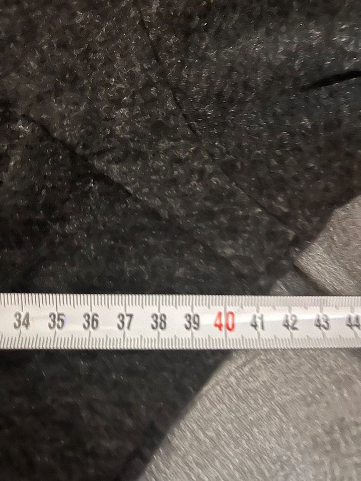 Gri V Yakalı Uzun Kollu Triko Elbise - Görsel 5