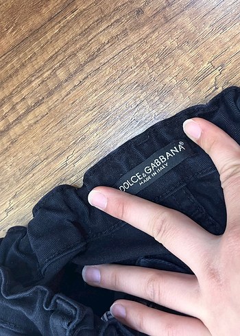 Erkek Siyah Bol Kesim Kot Pantolon - Görsel 4